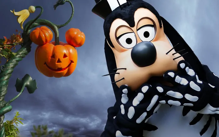 Meet Skeleton Goofy