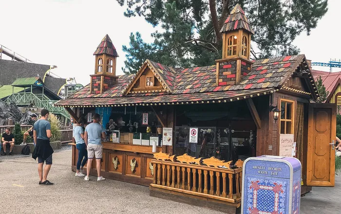 Stand de saumon flambé